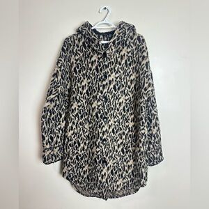 RD Style Size S  Leopard Print fleece  Jacket